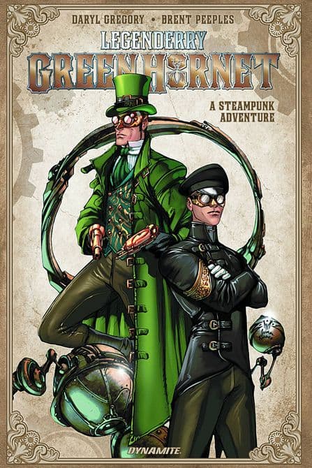 Cover Art for LEGENDERRY GREEN HORNET TP