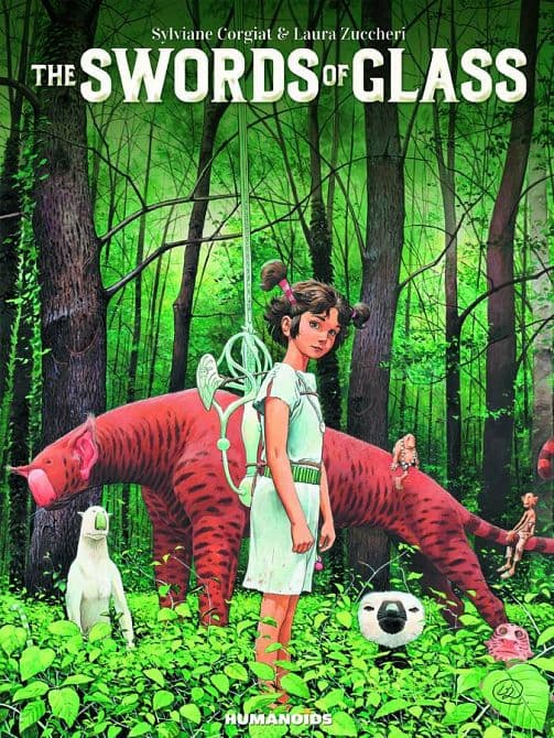 Cover Art for SWORDS OF GLASS GN