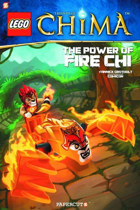 Cover Art for LEGO LEGENDS OF CHIMA HC VOL 06 PLAYING WITH FIRE