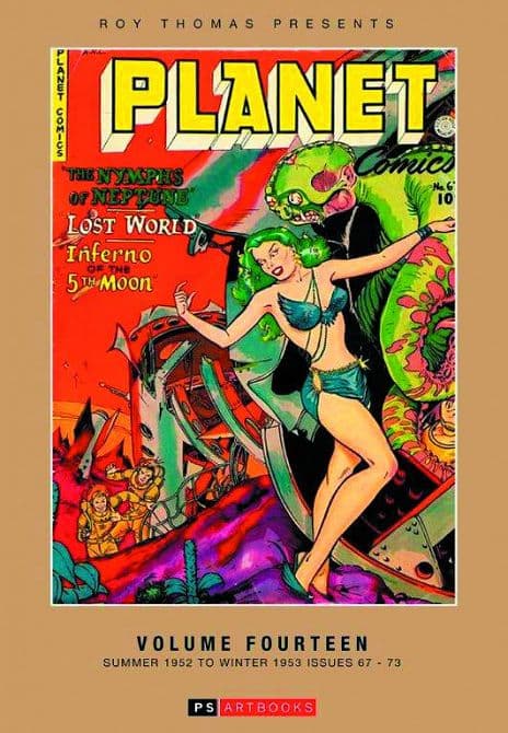 Cover Art for ROY THOMAS PRESENTS PLANET COMICS HC VOL 14