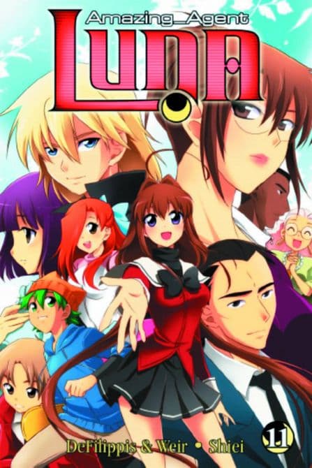 Cover Art for AMAZING AGENT LUNA GN VOL 11