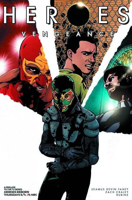 Cover Art for HEROES VENGEANCE