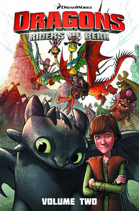 Cover Art for DRAGONS RIDERS OF BERK COLLECTION TP VOL 02