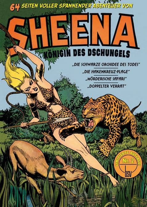 Cover Art for Sheena-Königin des Dschungels