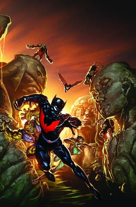Cover Art for BATMAN BEYOND ( 2015-2016 )