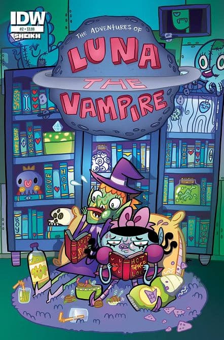 Cover Art for LUNA THE VAMPIRE