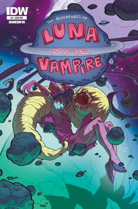 Cover Art for LUNA THE VAMPIRE