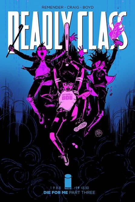 Cover Art for DEADLY CLASS