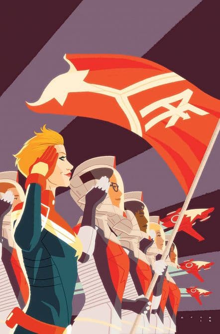 Cover Art for CAPTAIN MARVEL ( 2016-2018 )