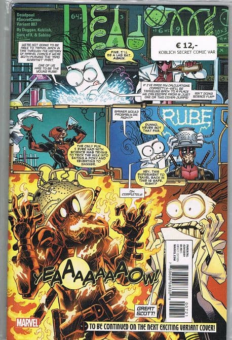 Cover Art for DEADPOOL ( 2015-2017 )