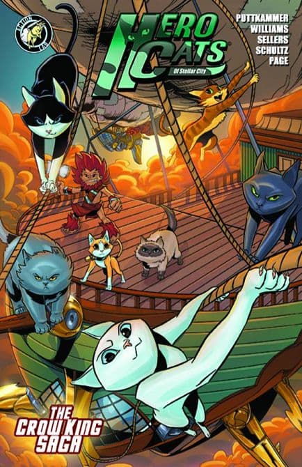 Cover Art for HERO CATS TP VOL 03