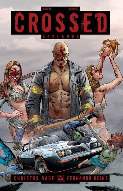 Cover Art for CROSSED BADLANDS