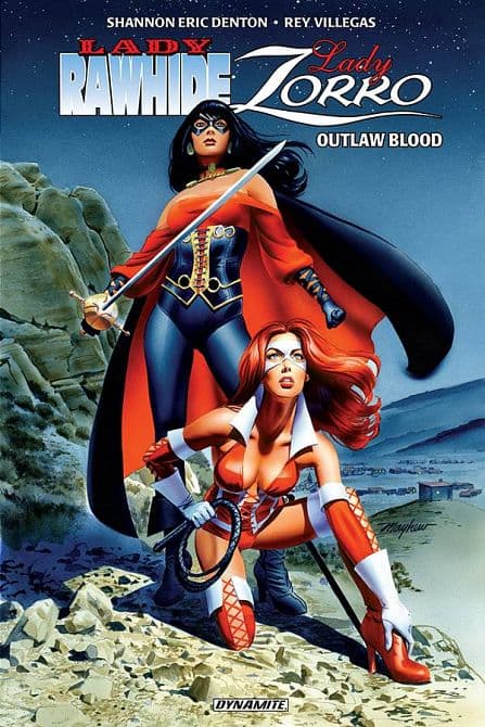Cover Art for LADY RAWHIDE LADY ZORRO TP
