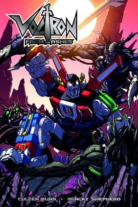 Cover Art for VOLTRON FROM THE ASHES TP
