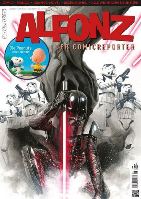 Cover Art for ALFONZ-DER COMICREPORTER