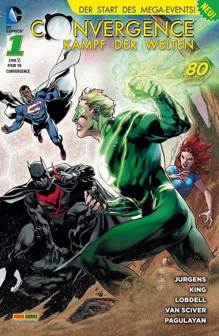 Cover Art for CONVERGENCE-KAMPF DER WELTEN