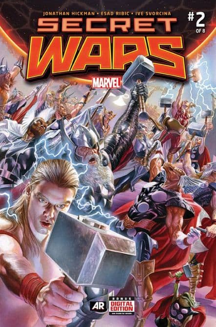 Cover Art for SECRET WARS ( 2016 )