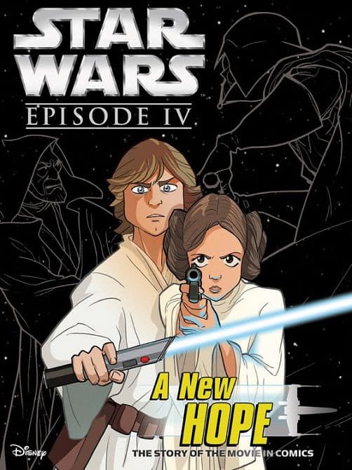 Cover Art for STAR WARS: EPISODE IV-EINE NEUE HOFFNUNG ( Junior Graphic Novel )