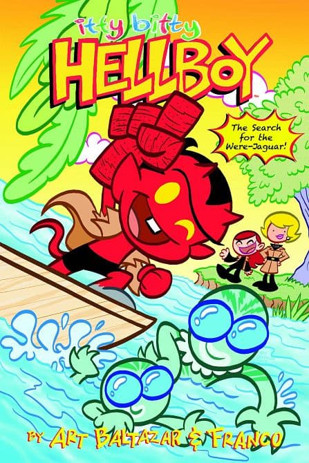 Cover Art for ITTY BITTY HELLBOY SEARCH FOR THE WERE JAGUAR TP