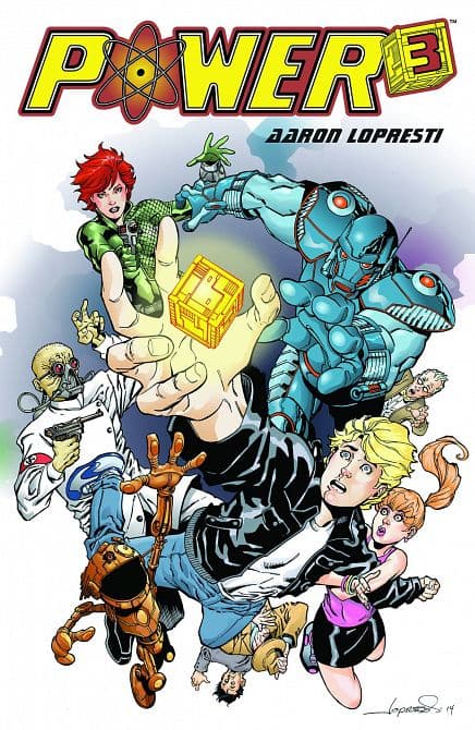 Cover Art for POWER CUBED TP