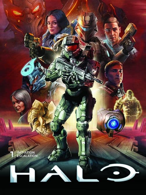 Cover Art for HALO LIBRARY ED HC VOL 01