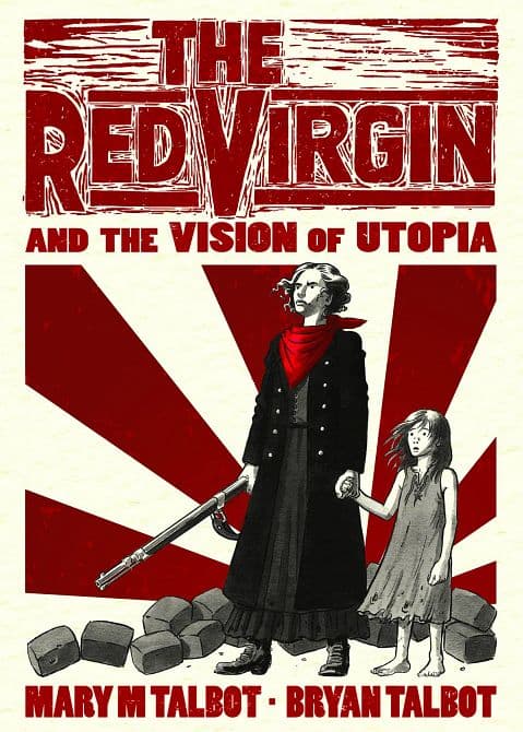 Cover Art for RED VIRGIN & VISION OF UTOPIA HC