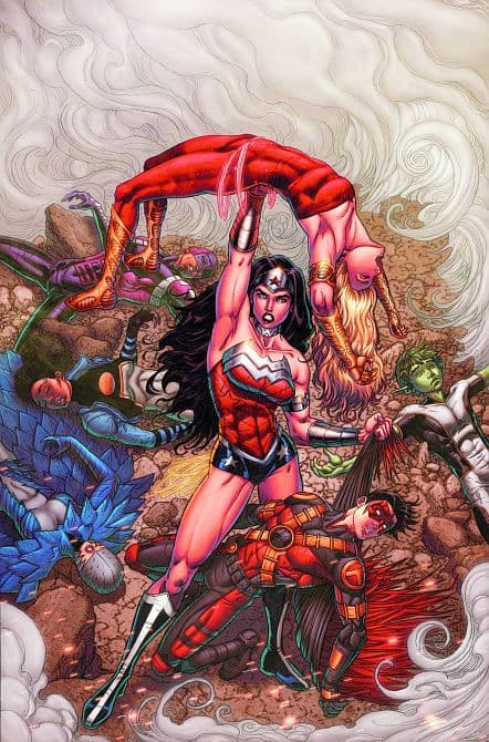 Cover Art for TEEN TITANS ( 2014-2016 )