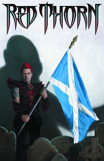 Cover Art for RED THORN