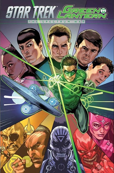 Cover Art for STAR TREK GREEN LANTERN TP SPECTRUM WAR