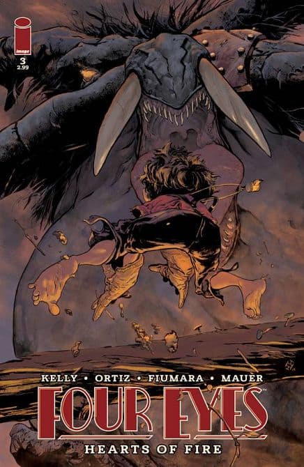 Cover Art for FOUR EYES HEARTS OF FIRE