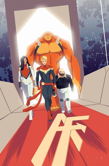 Cover Art for CAPTAIN MARVEL ( 2016-2018 )