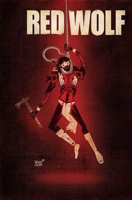 Cover Art for RED WOLF