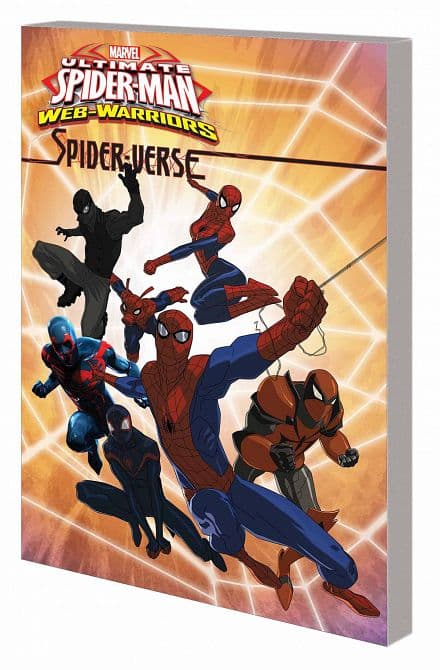 Cover Art for MARVEL UNIVERSE ULT SPIDER-MAN SPIDER-VERSE DIGEST TP