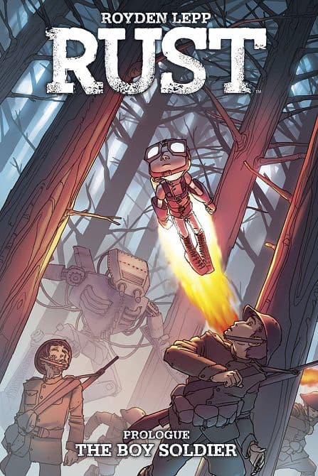 Cover Art for RUST TP VOL 00 THE BOY SOLDIER