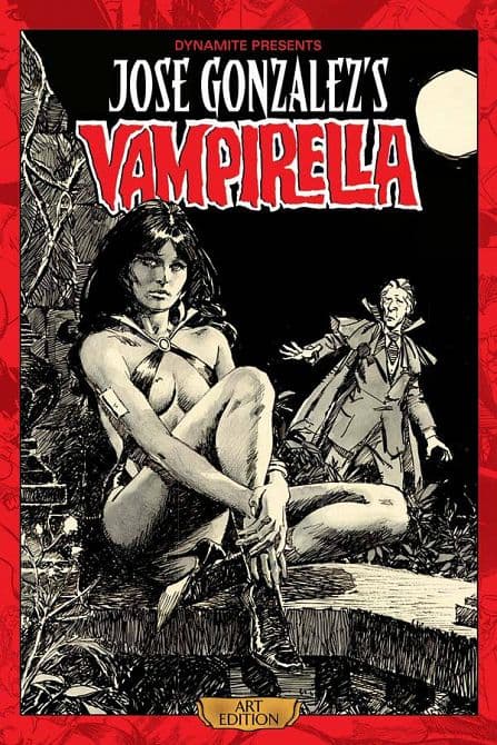 Cover Art for JOSE GONZALEZ VAMPIRELLA ART ED HC