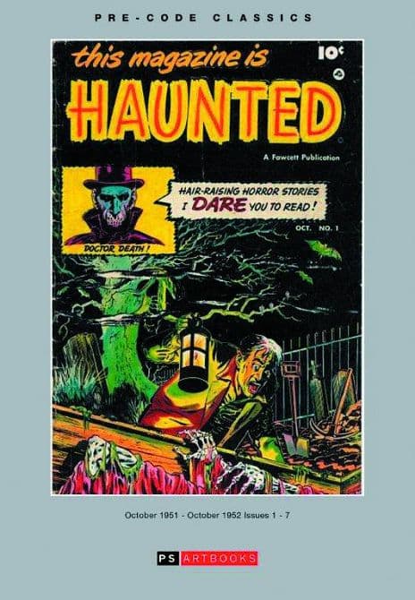 Cover Art for PRE CODE CLASSIC THIS MAGAZINE IS HAUNTED HC VOL 01