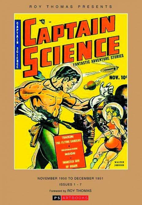 Cover Art for ROY THOMAS PRESENTS CAPTAIN SCIENCE HC