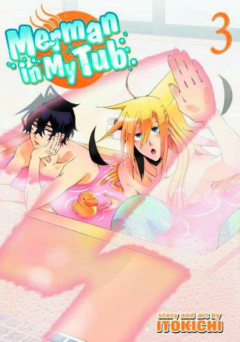 Cover Art for MERMAN IN MY TUB GN VOL 03