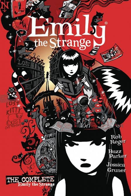 Cover Art for COMPLETE EMILY THE STRANGE ALL THINGS STRANGE HC