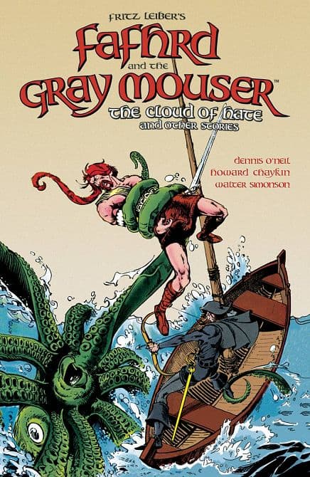 Cover Art for FRITZ LEIBERS FAFHRD & GRAY MOUSER CLOUD OF HATE TP