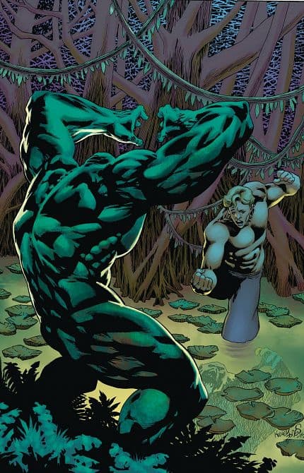 Cover Art for SWAMP THING ( 2015-2016 )