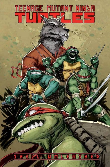 Cover Art for TEENAGE MUTANT NINJA TURTLES TP VOL 01