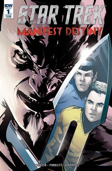 Cover Art for STAR TREK MANIFEST DESTINY