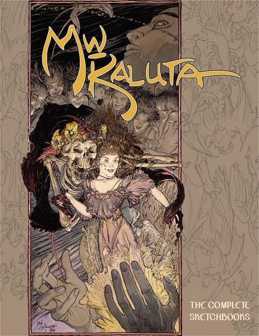 Cover Art for MICHAEL WM KALUTA COMP SKETCHBOOKS HC