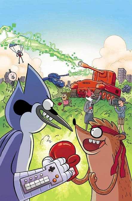 Cover Art for REGULAR SHOW ORIGINAL GN VOL 03 CLASH OF CONSOLES