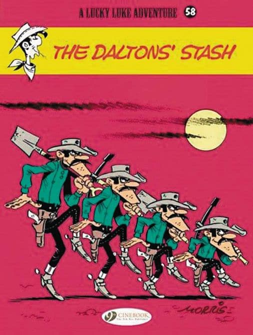 Cover Art for LUCKY LUKE TP VOL 58 DALTONS STASH