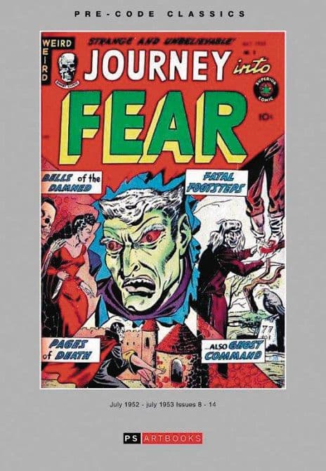 Cover Art for PRE CODE CLASSIC JOURNEY INTO FEAR HC VOL 02