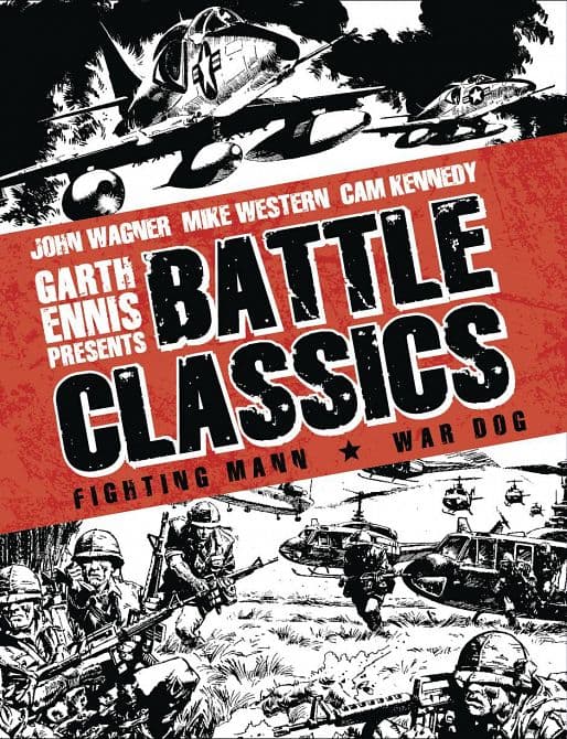 Cover Art for GARTH ENNIS BATTLE CLASSICS HC