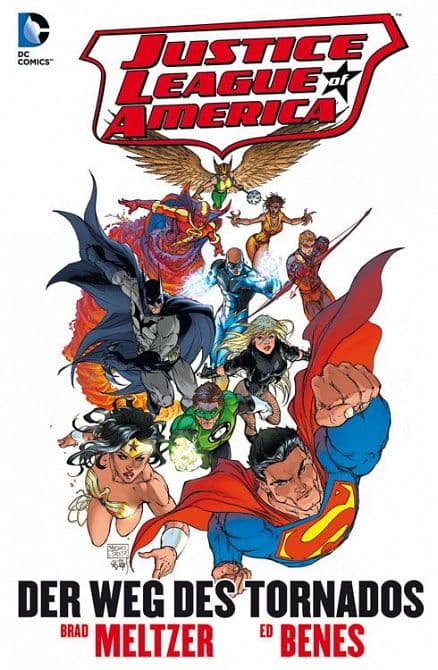 Cover Art for JUSTICE LEAGUE AMERICA: DER WEG DES TORNADOS ( SC )
