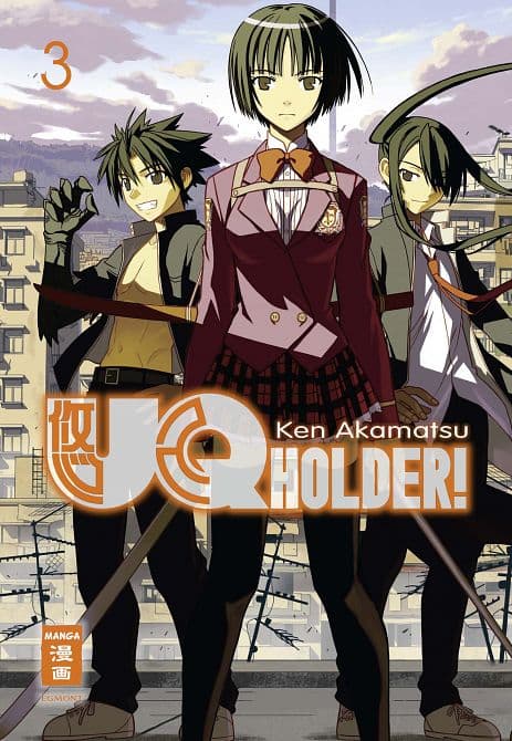 Cover Art for UQ HOLDER!